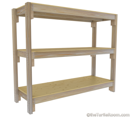 Rack Design for Small WaterlandTubs, Ceilings under 7.5 feet, Extra Long