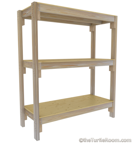 Rack Design for Small WaterlandTubs, Ceilings over 7.5 feet, Minimum Length